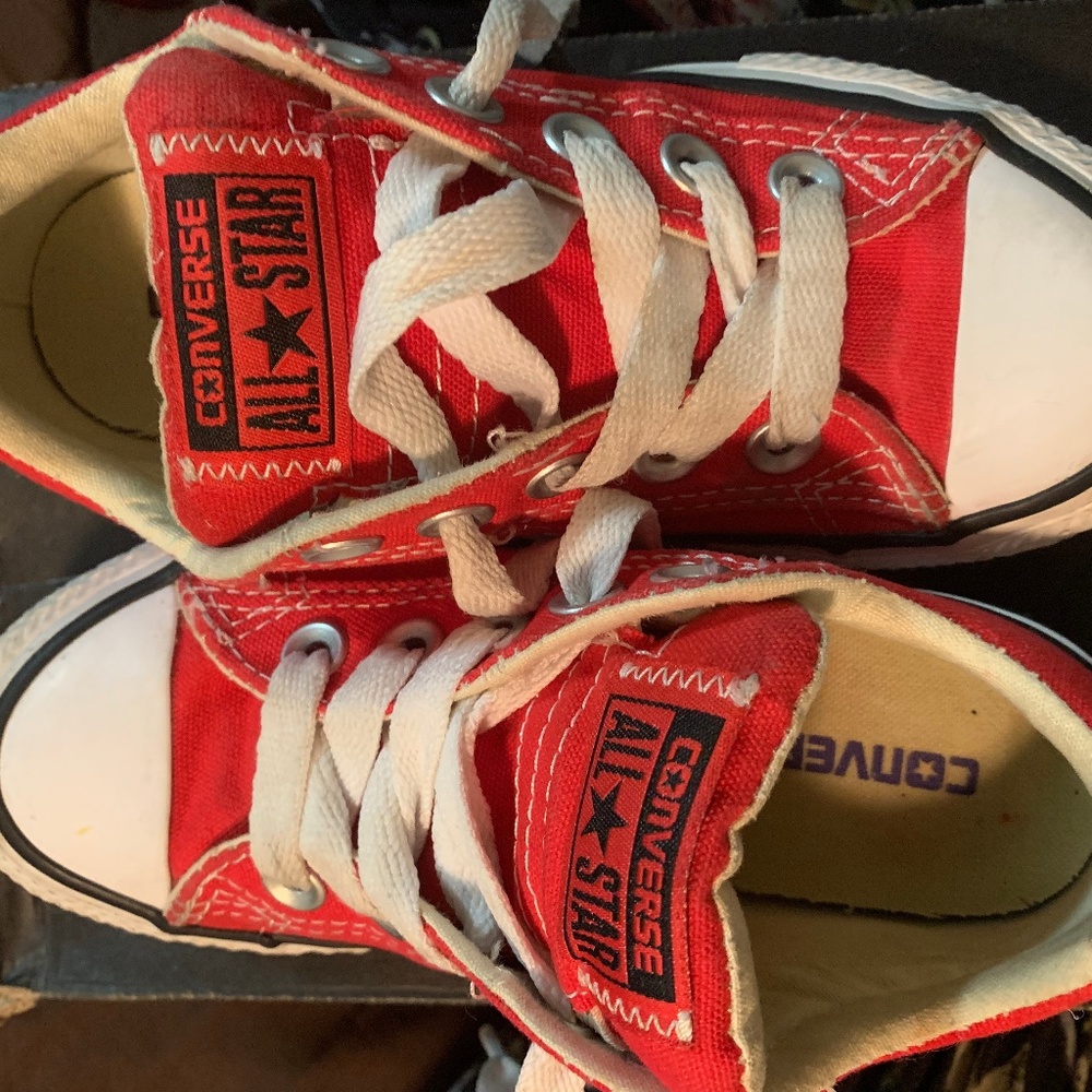 Converse Street Slip Red/White Size 11